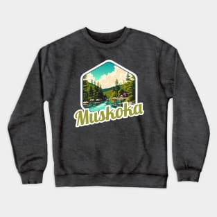 Muskoka, Canada Crewneck Sweatshirt